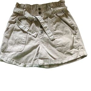 Banana Republic High Waist Tan Shorts